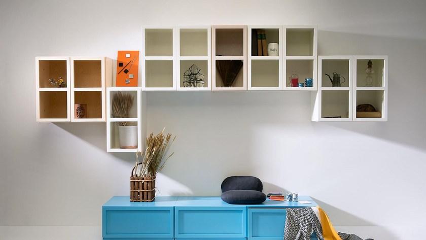 IFT Лакированный подвесной модульный книжный шкаф Book sun-id-1423648 - Вид №7