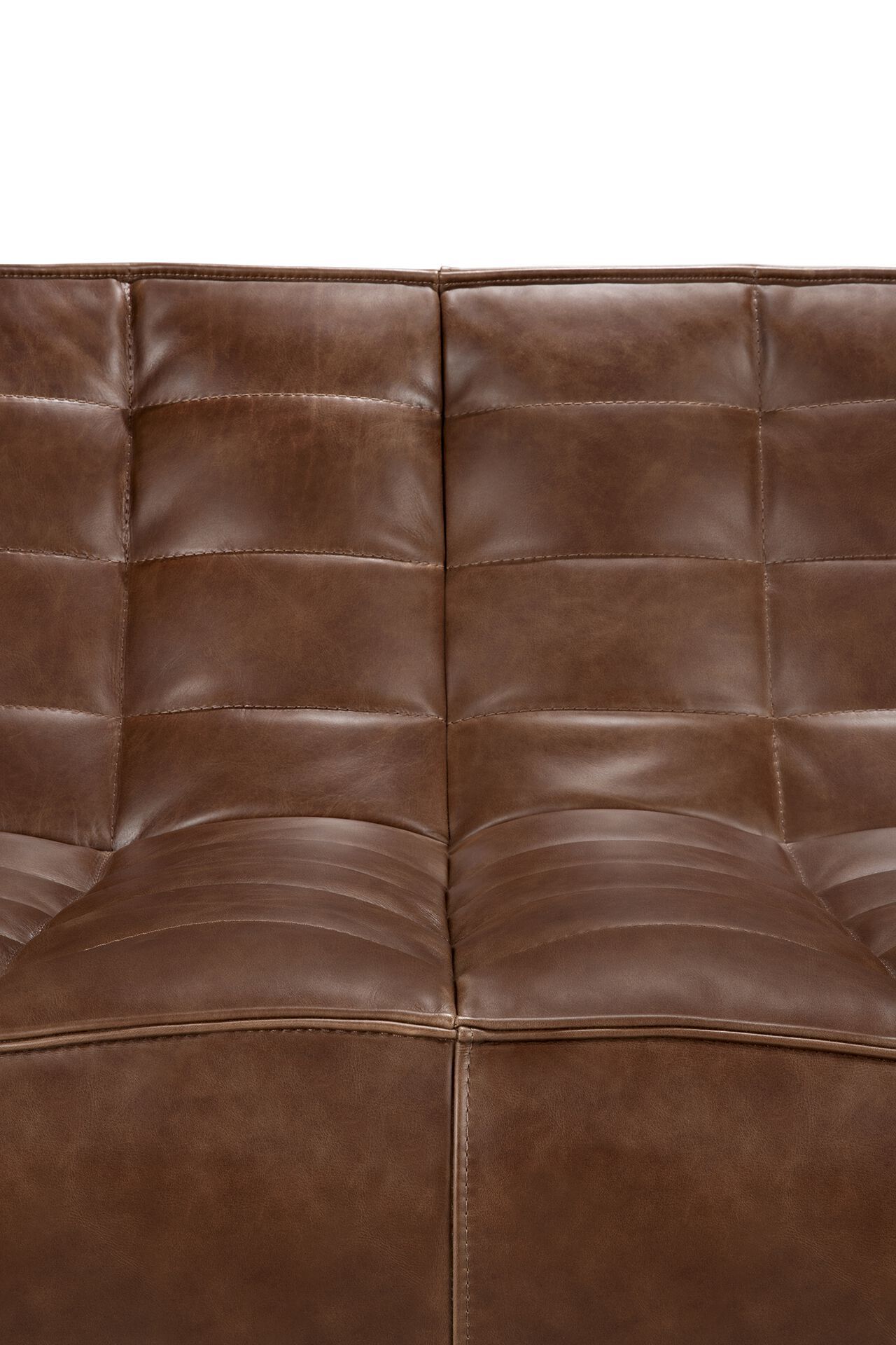 3-местный кожаный диван Ethnicraft N701 ARCH-00122285 - Вид №8