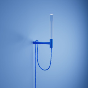 Металлический настенный светильник