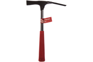 15758663 Молоток-кирочка 500г, металлическая рукоятка 02A645 Top Tools