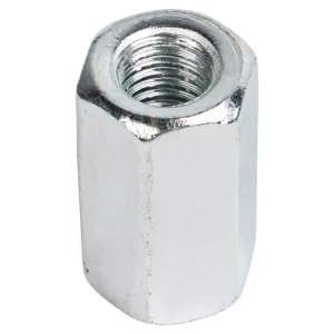 Гайка переходная удлиненная шестигранная М10 DIN 6334 сталь оцинкованная 2 шт.