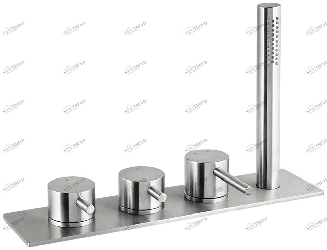 FIR Italia Смеситель для ванны CLEOSTEEL 48 48.3150.4 