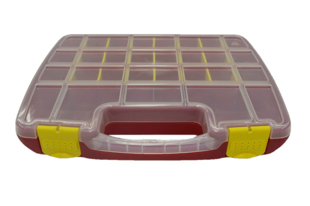 ORG 15-4 Органайзер ORG 15" -4 (330х260х50) Красный Цветочная коллекция 