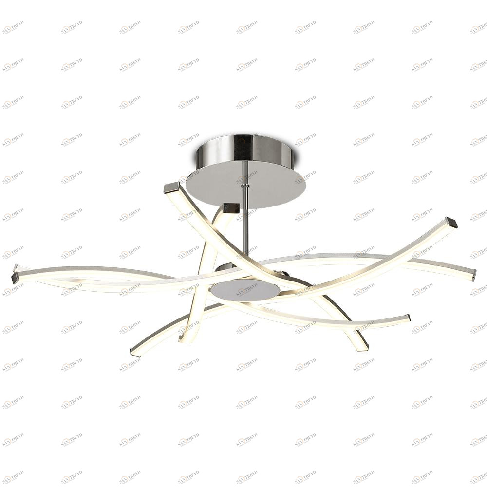 Потолочная светодиодная люстра Mantra Aire Led 6030 MANTRA BUBBLE BLACK 088332 Черный 