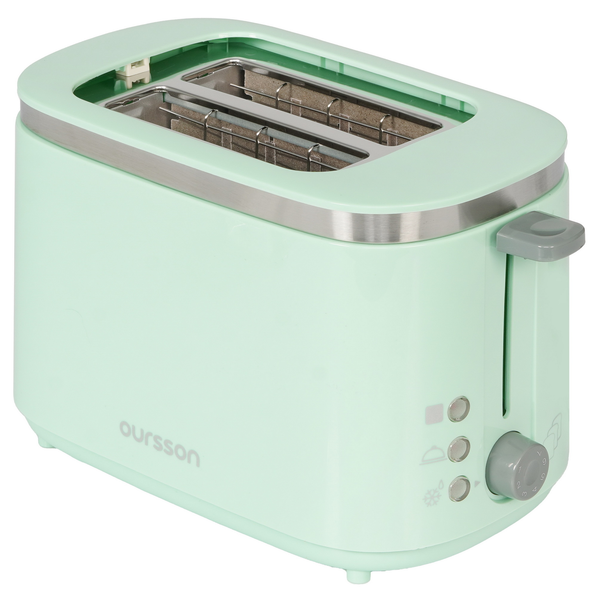 5368916 Тостер Oursson TO2104/PM зеленый STDN-0076959