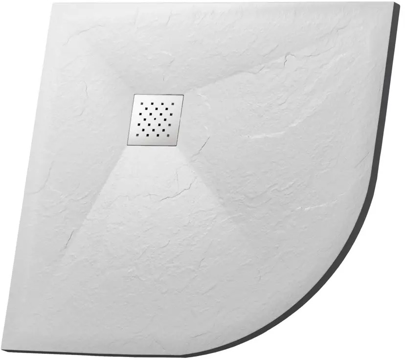 90983424 Душевой поддон Grossman GR-S1100100 1/4 круга искусственный камень 100x100см STLM-0430709