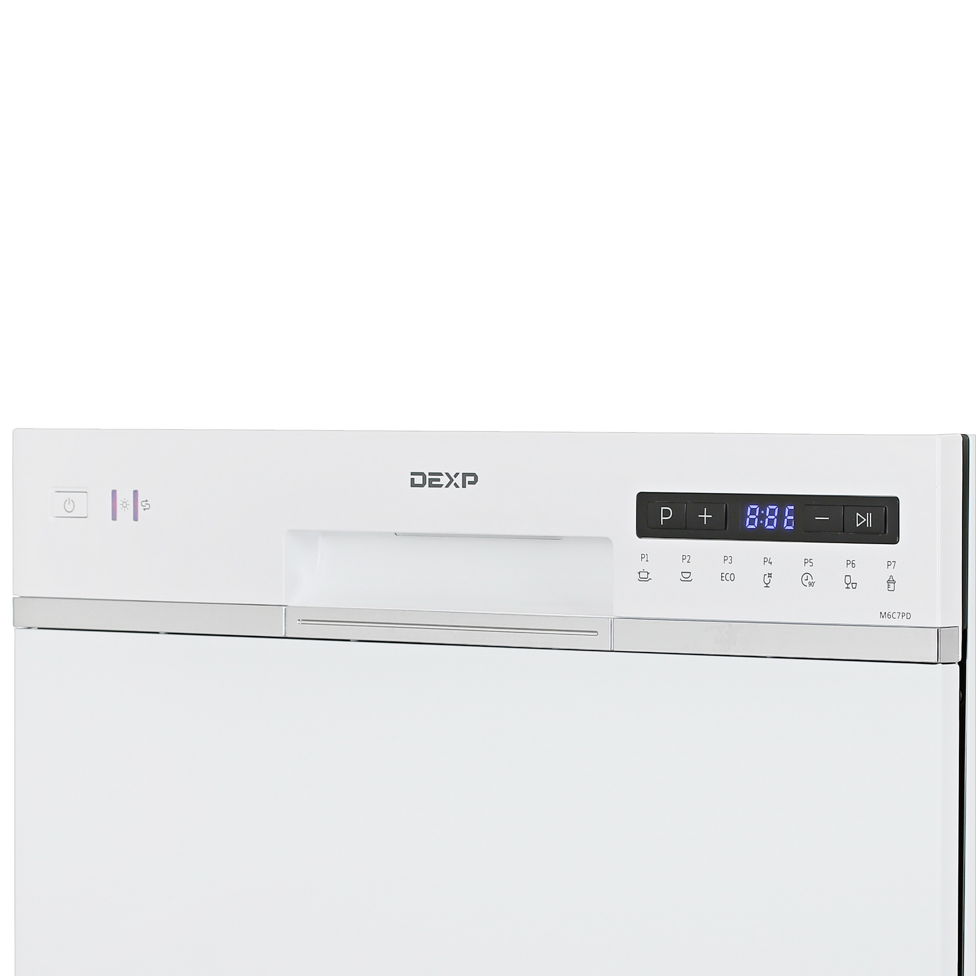 1237166 Посудомоечная машина DEXP M6C7PD белый STDN-0112553 - Вид №4