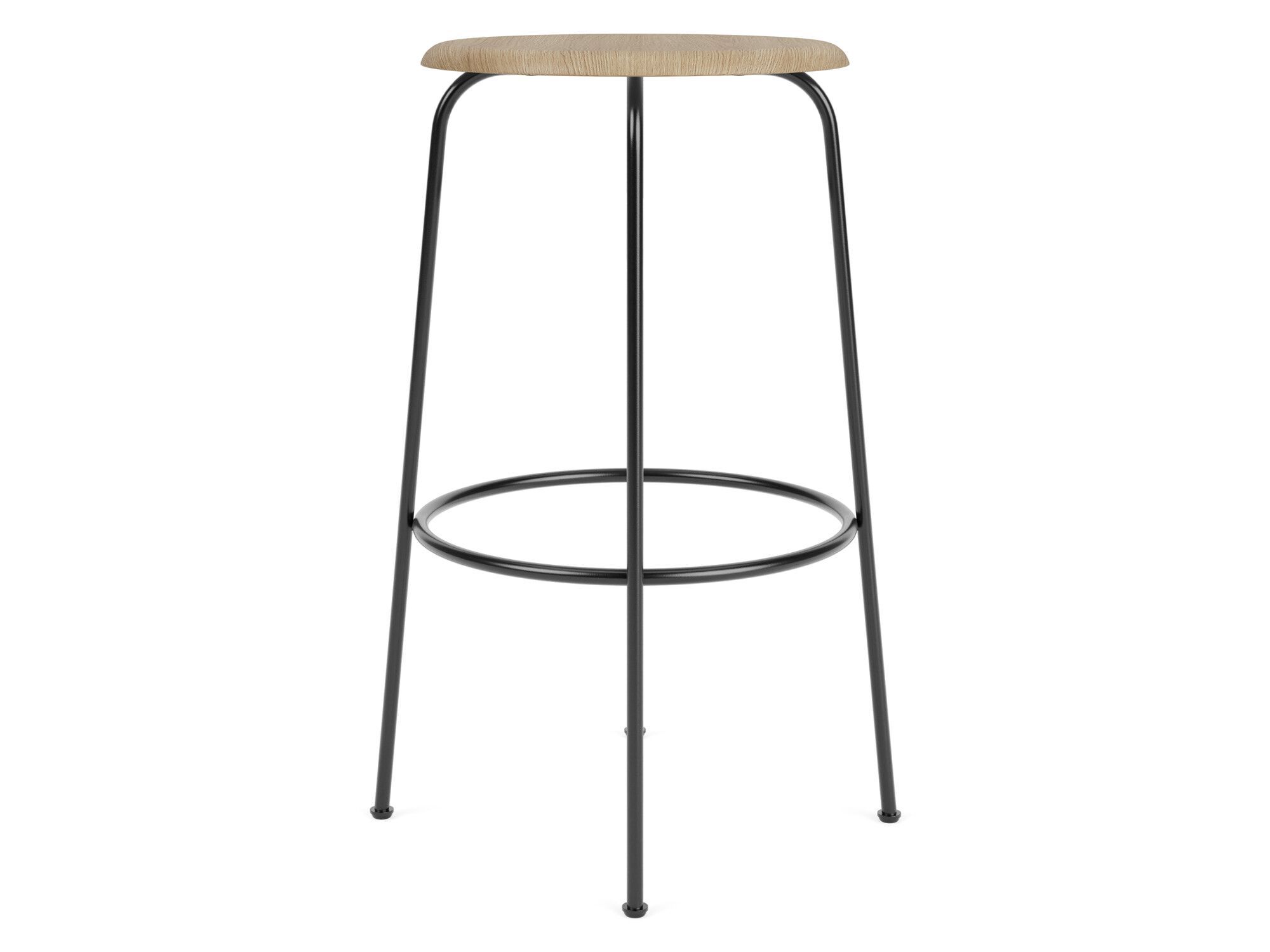 Стальной и деревянный барный стул Audo Copenhagen Afteroom ARCH-00116790 - Вид №1