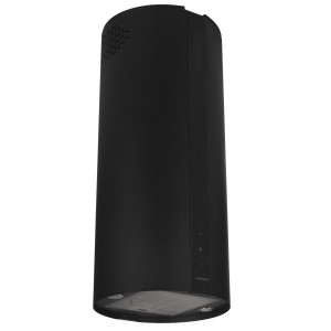 9270631 Вытяжка островная Meferi TUBE40BK ISLA COMFORT PLUS черный/черный