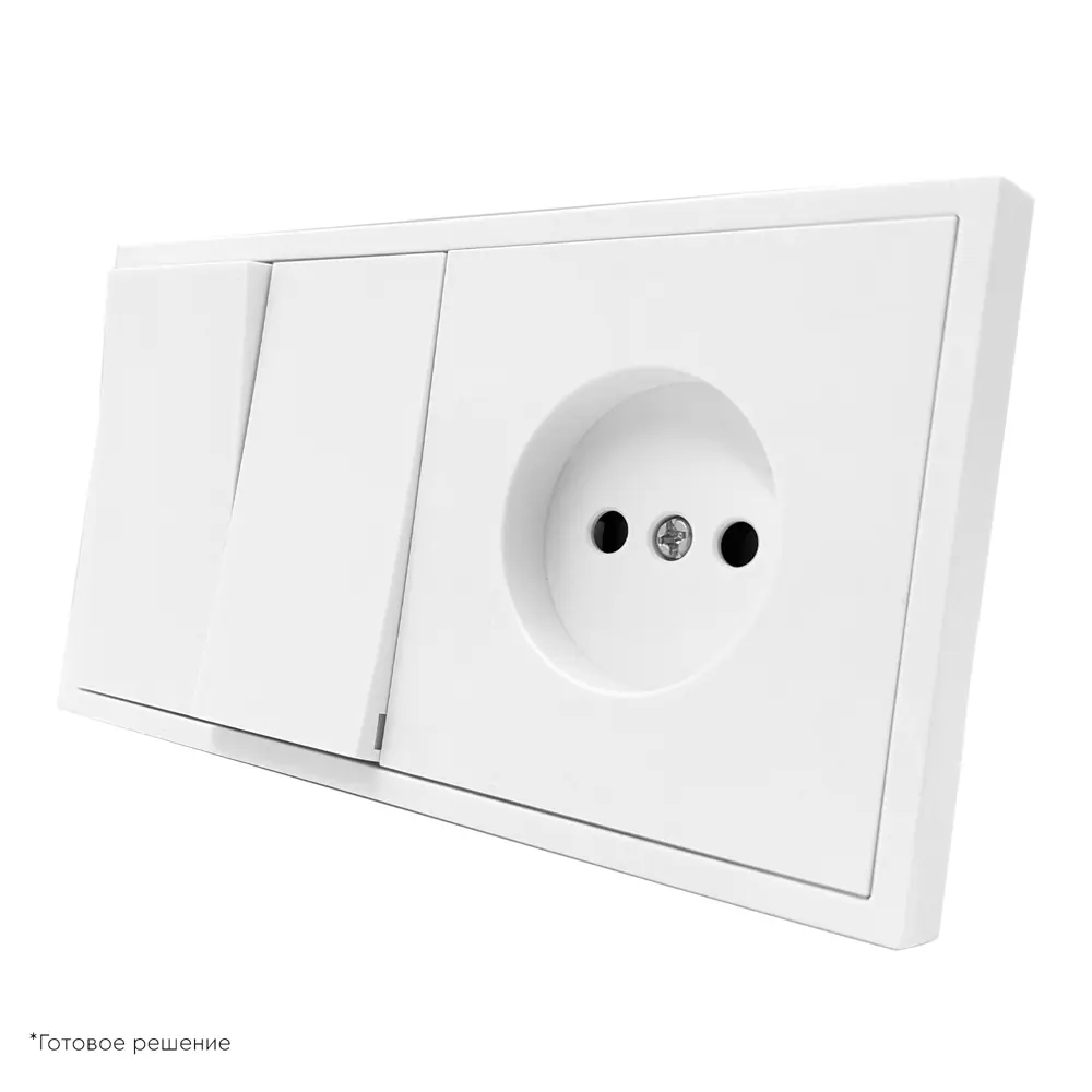 Рамка Mirkl Grace 5 постов белая 89393863 STLM-1531753 - Вид №3