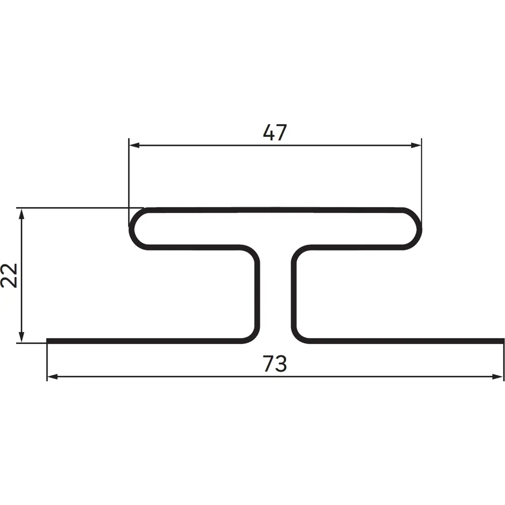 H-профиль для сайдинга MONLID цвет зеленый STLM-2016394 - Вид №1