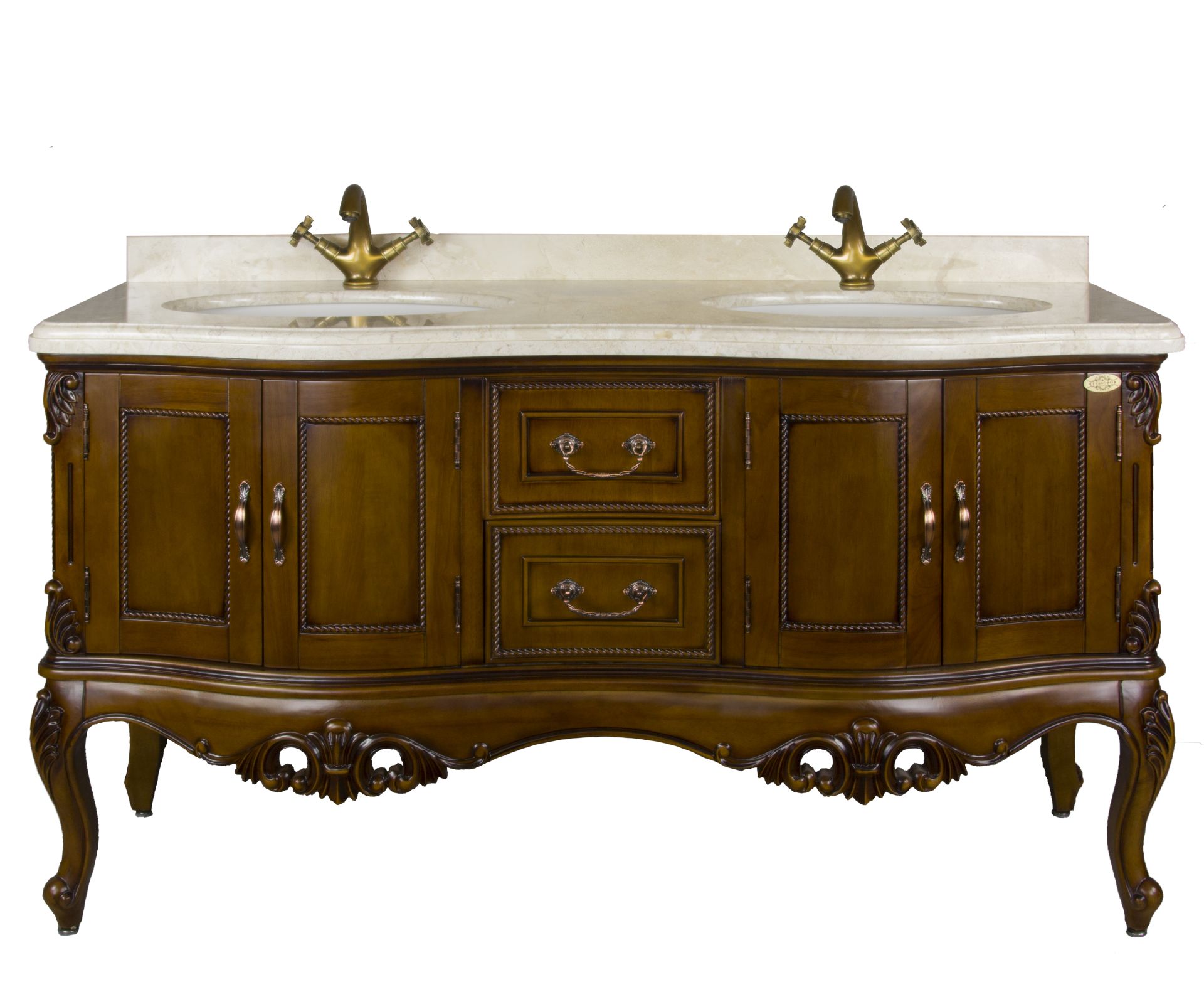 Тумба UFFIZI 160 арт. BDF-10 Орех Tessoro BDF10C160N - Вид №1