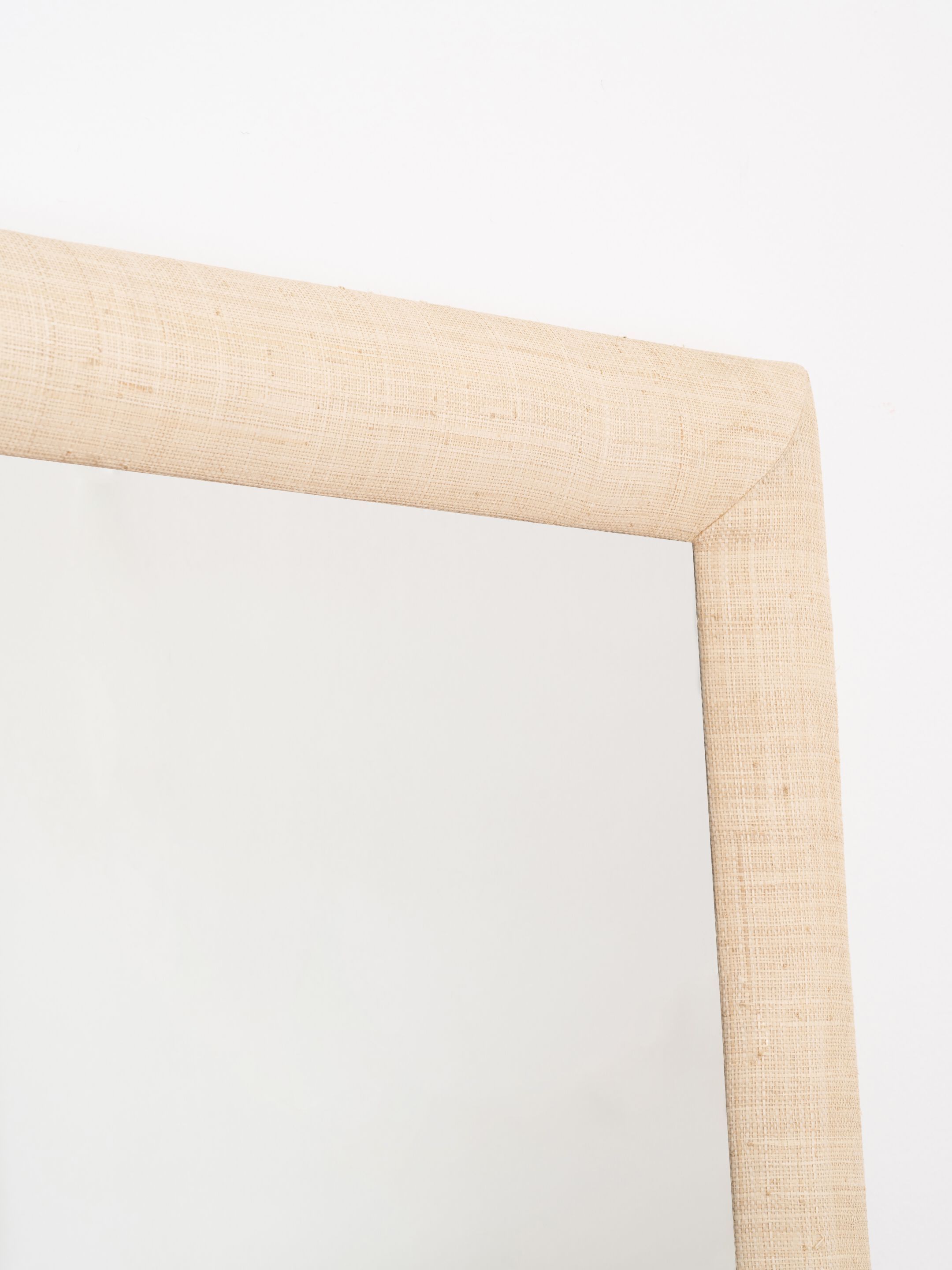 Прямоугольное зеркало с рамой из рафии DOM EDIZIONI коллекция Riviera ARCH-00141493 - Вид №2