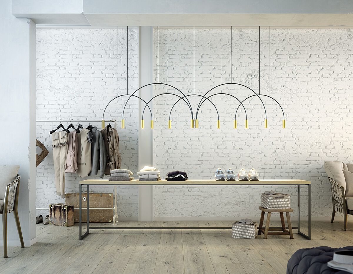 Алюминиевая светодиодная люстра Estiluz Volta ARCH-00046292 - Вид №10