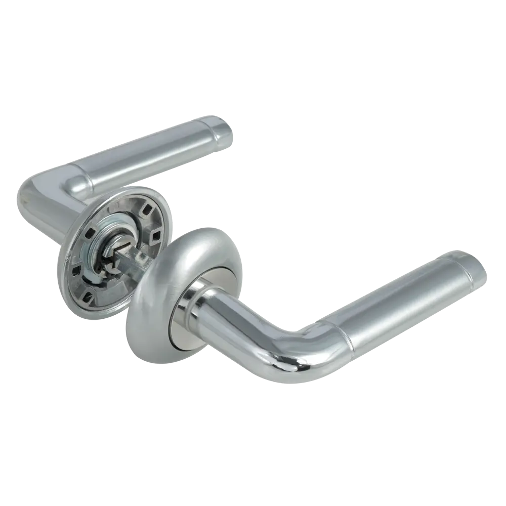 Дверные ручки EDSON EDS-45H-R1 в матовом хроме 85168430 STLM-0059316