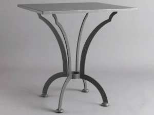 OFFICINACIANI Садовый стол из железа Archi Gf4013ta-sq
