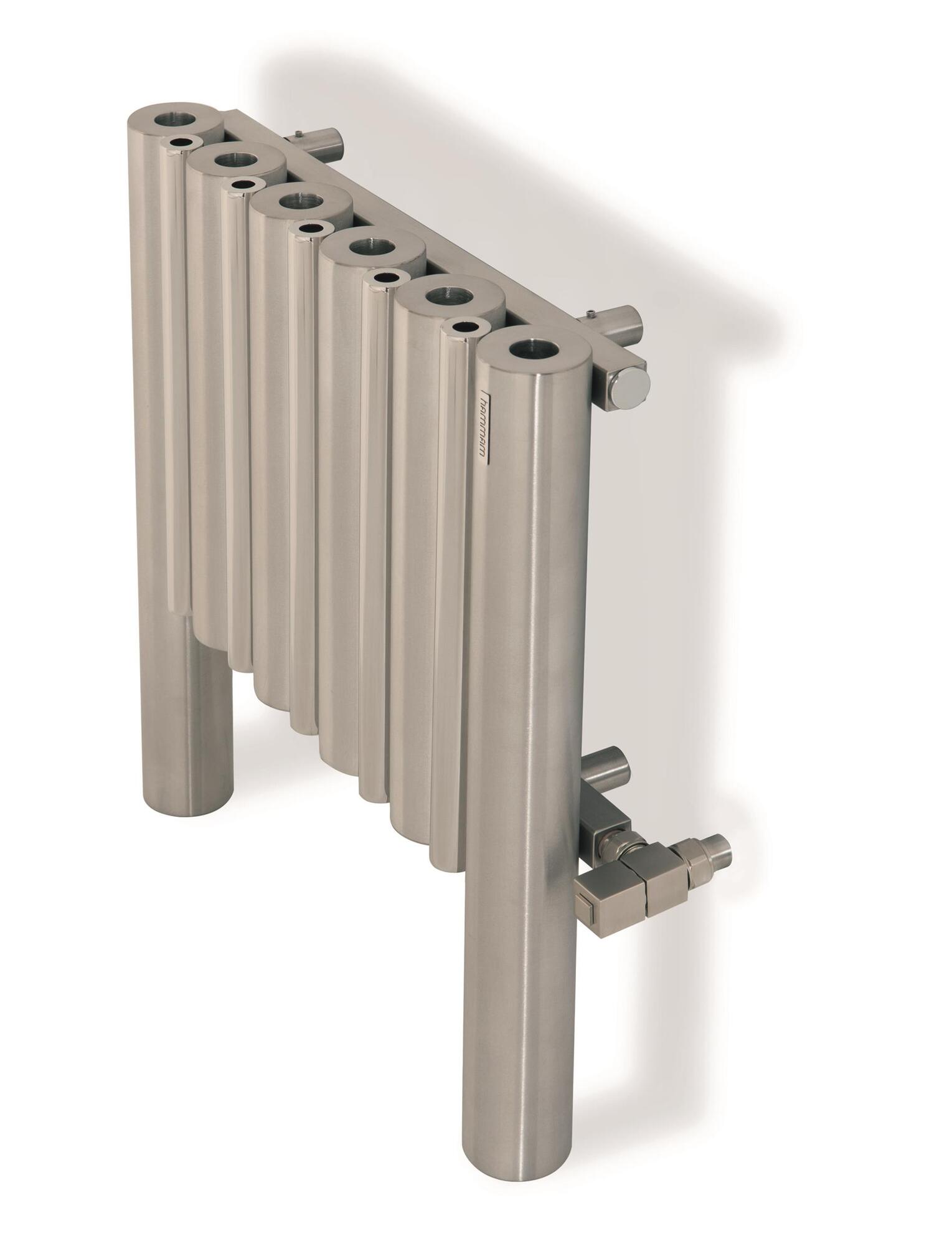 Радиатор Hammam MIMOSA Aluminium radiator комбинированный; электрический или водяной Алюминий  - Вид №5