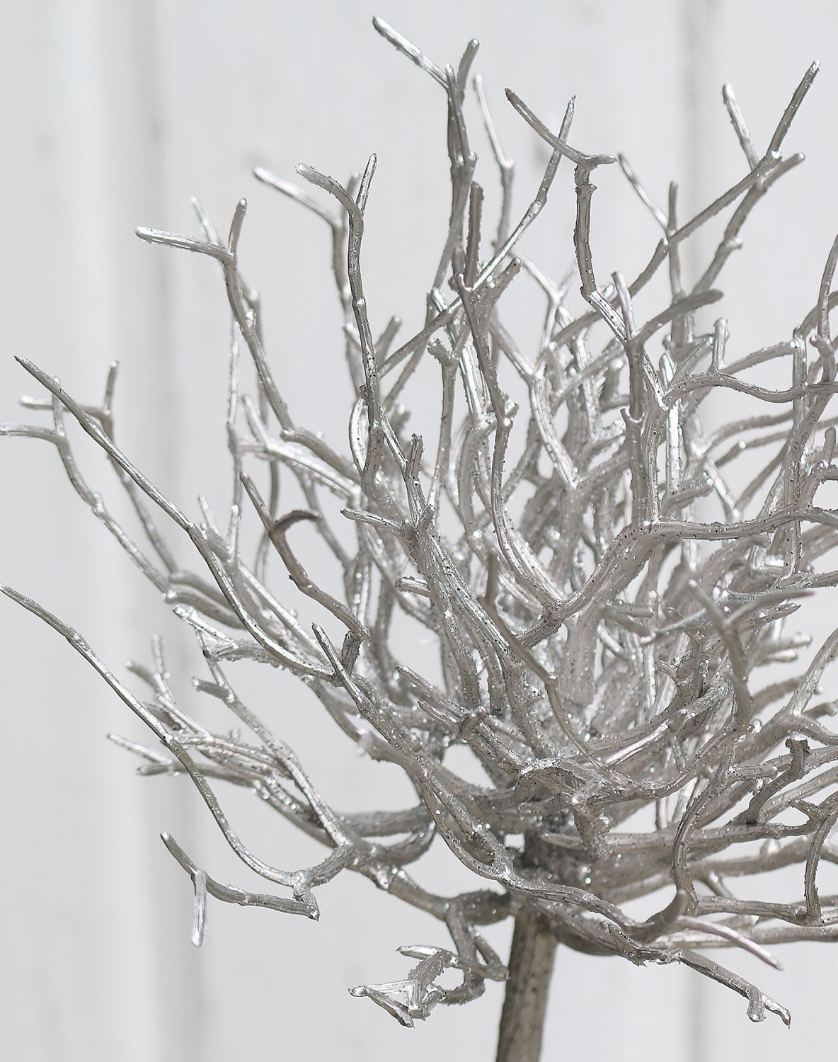 5706 996 a3 Ветка шелковая, 60 см, серебристая H-andreas  - Вид №1