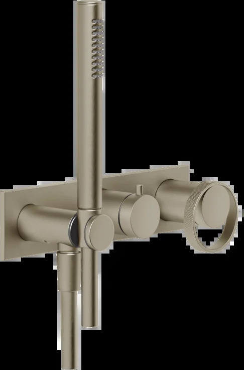Смеситель для душа 63343 149 Gessi Anello МАТОВЫЙ НИКЕЛЬ FINOX