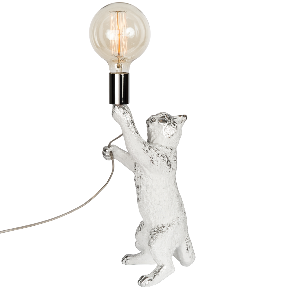 32130 Настольная лампа Кот Мэдисон Белый BOGACHO 4627196591226 - Вид №5