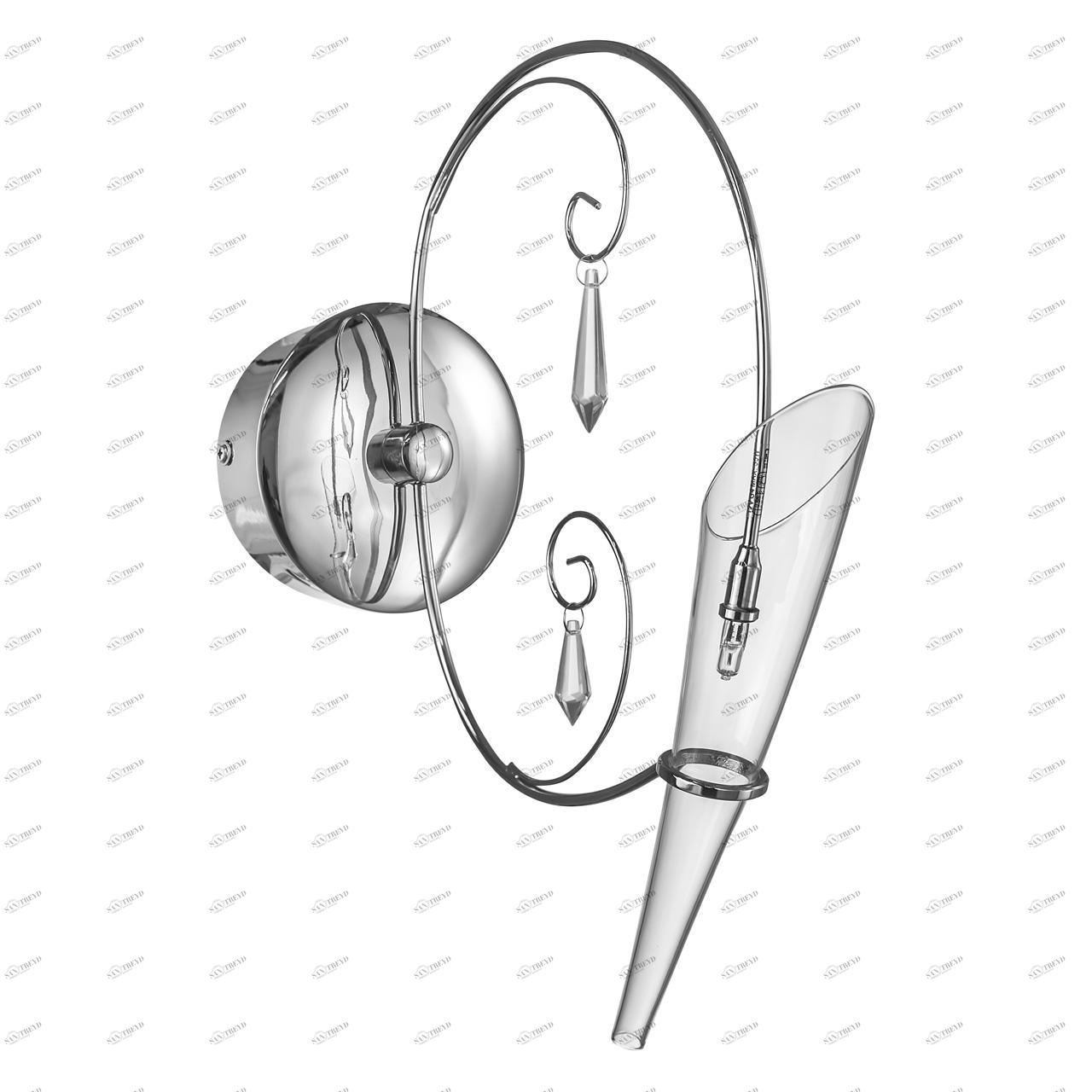 Бра Lightstar Scarabeo 755614 LIGHTSTAR  077953 Прозрачный;хром 