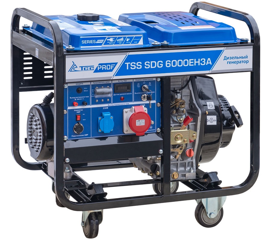 Электрогенератор  дизельный  ТСС SDG 6000EH3A 5411127 STDN-0095605