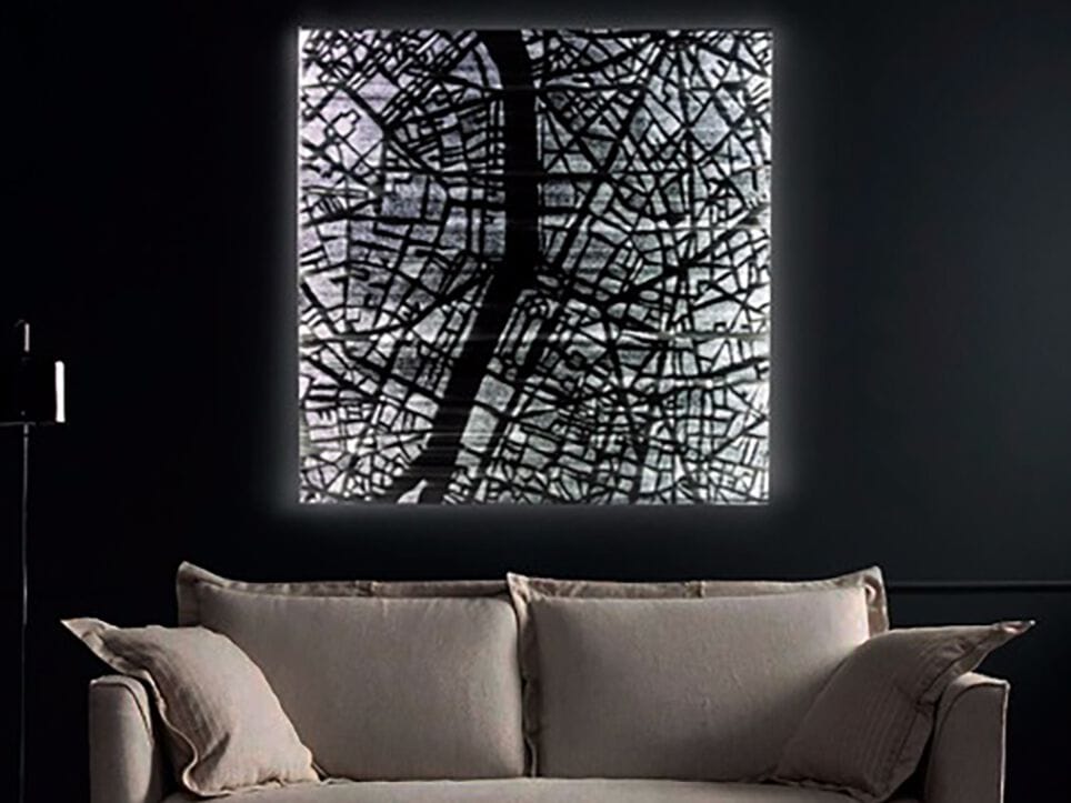 Световая декоративная панель из ткани с оптическим волокном DREAMLUX® Pannelli decorativi ARCH-00067399 - Вид №3