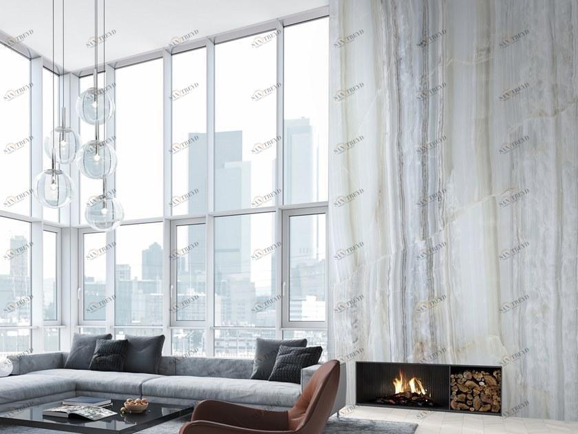 Jannelli&Volpi Обои с эффектом мрамора Co.de.01 sun-id-1381845