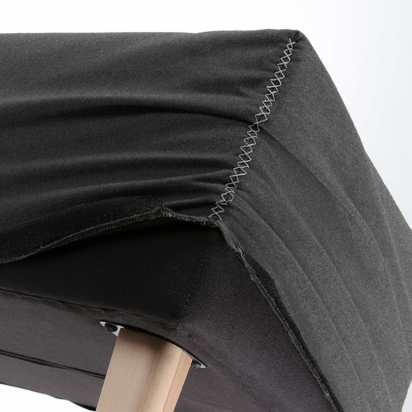 053252 Банкетка Lydia черная La Forma Dyla  - Вид №4