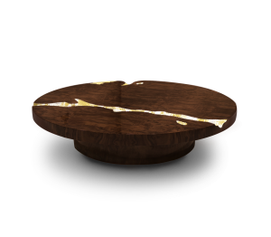 0-030 Центральный стол из орехового дерева Empire Boca Do Lobo