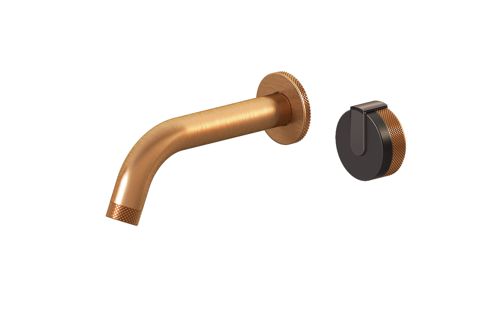 E-11535-R1GM-L1OX-BRG Настенный прогрессивный смеситель скрытого монтажа для раковины GRAFF MOD+