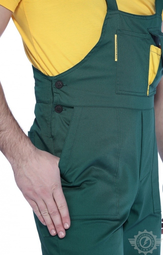 65503 Костюм "Эксперт-2" зеленый  Летняя спецодежда  размер 60-62/182-188  - Вид №13
