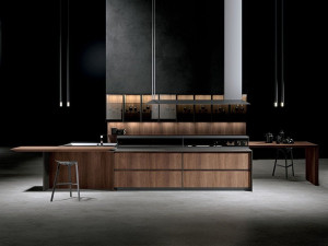 Встроенная кухня с островом