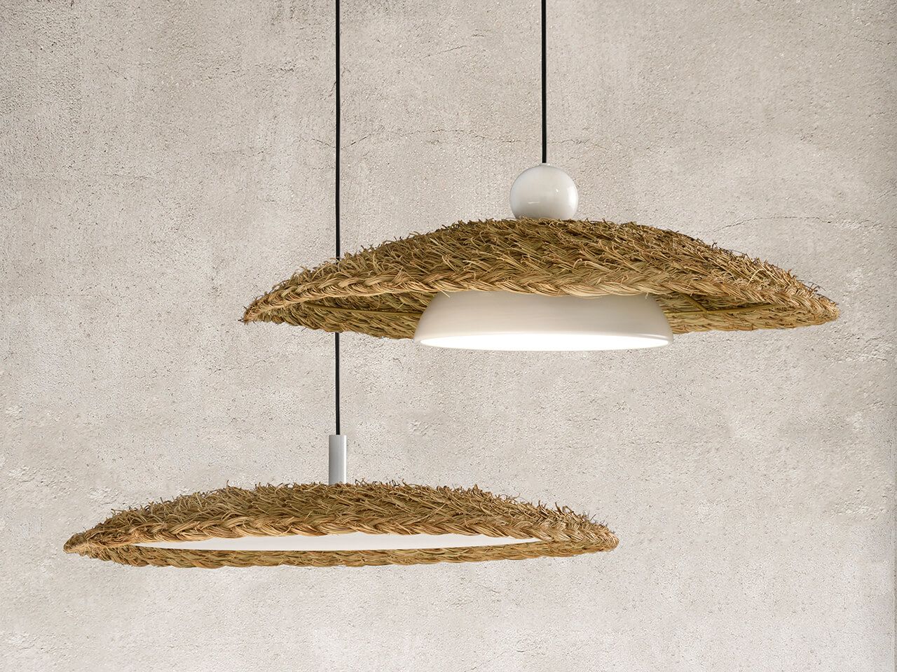 Светодиодный подвесной светильник из растительного волокна Olé Lighting Illa ARCH-00112112 - Вид №3
