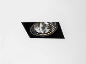 С порошковым покрытием алюминиевый квадратный светодиодный светильник