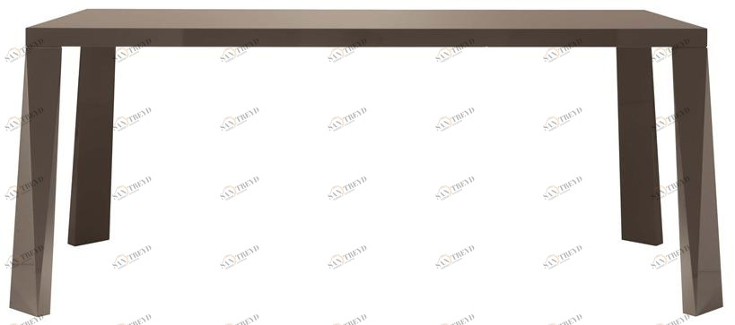 JESSE Прямоугольный стол из лакированного дерева sun-id-1411535