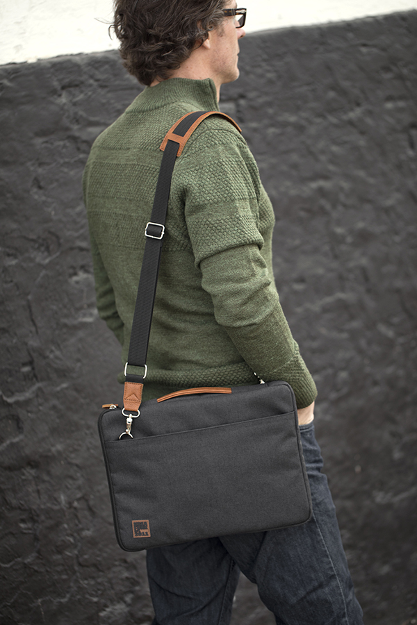 Чехол для ноутбука aSLEEVE серо-голубой KREAFUNK KFLA131 - Вид №5