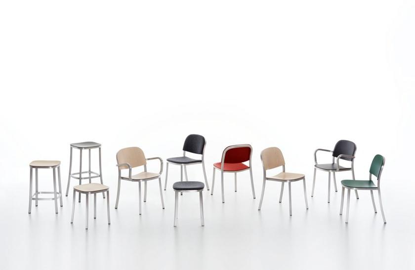 Emeco Табурет из фанеры с подставкой для ног 1 inch sun-id-1450034 - Вид №3