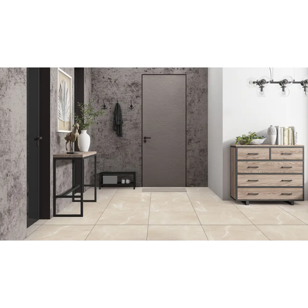 Керамогранит LB Ceramics Вентуро 45x45 см 1.62 м² матовый цвет бежевый STLM-2142616 - Вид №6