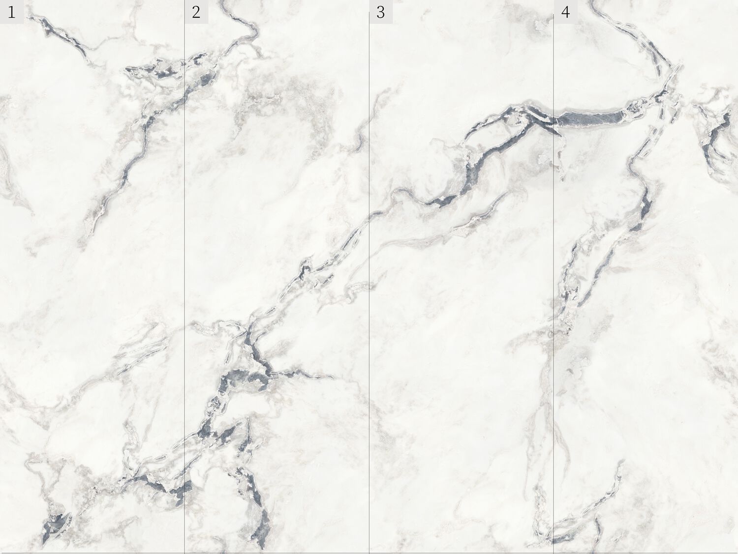 Мраморный пол / покрытие GANI MARBLE TILES OYSTER WHITE ARCH-00084813 - Вид №2