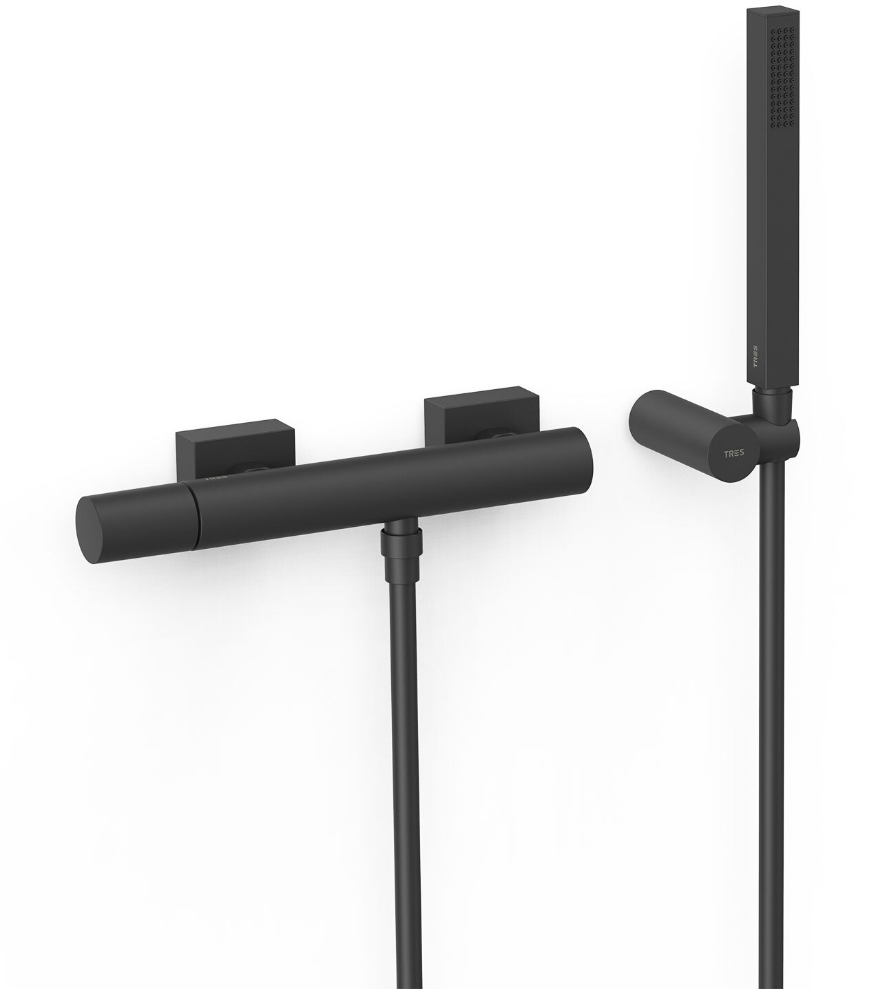 PROJECT-Настенный смеситель для душа TRES с одной ручкой-21116701NM TRES