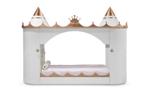 CIST317 Детская кровать домик Замок королей и королев