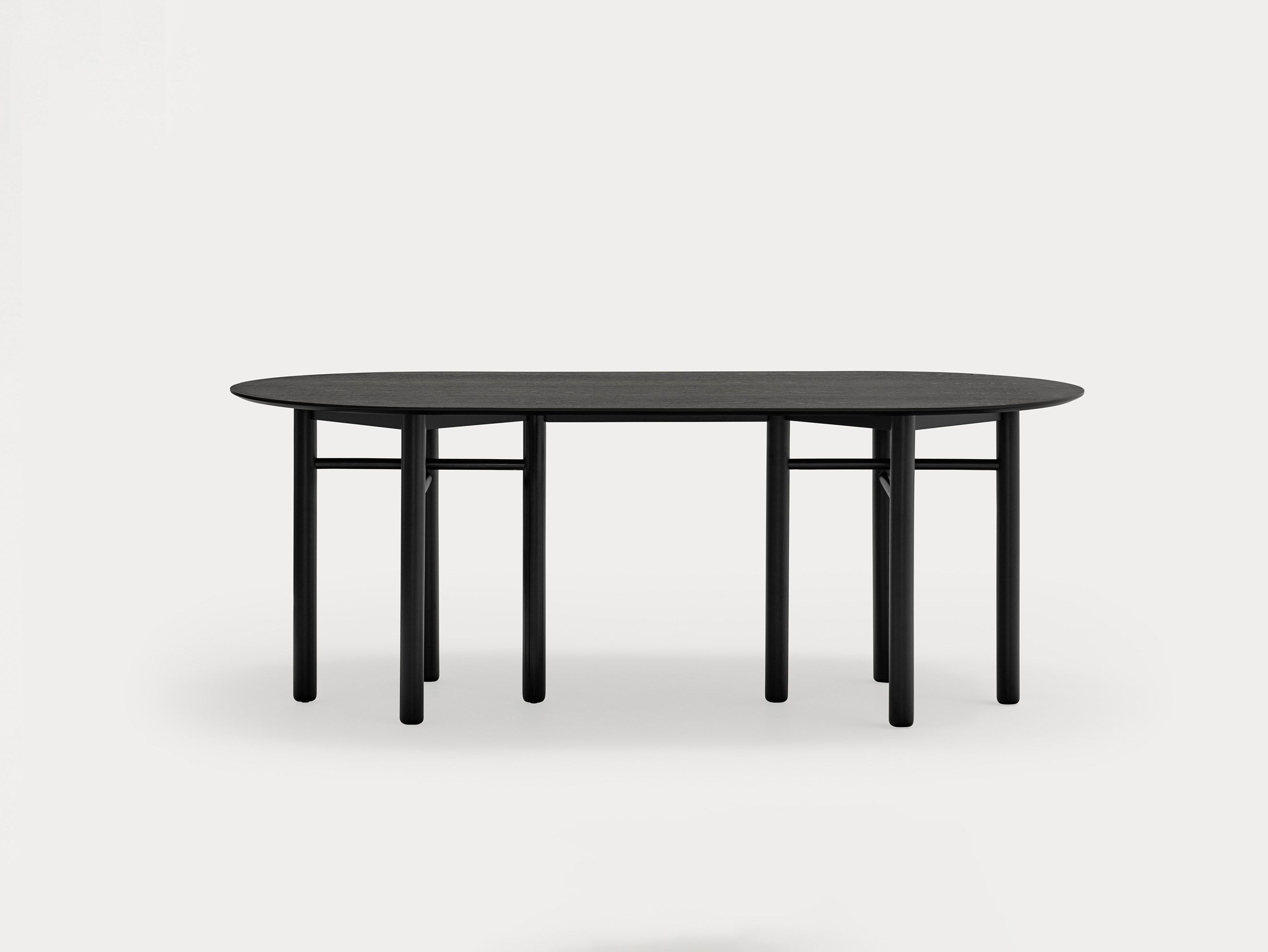 Овальный стол из шпона и каучукового дерева TEULAT Junco ARCH-00145942 - Вид №6