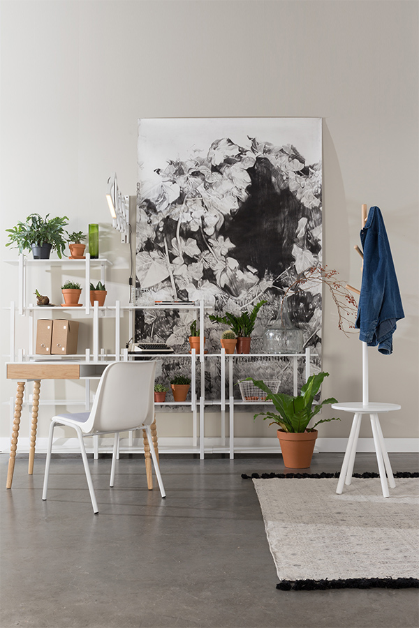 Вешалка Table Tree белая Zuiver 7100005 - Вид №3