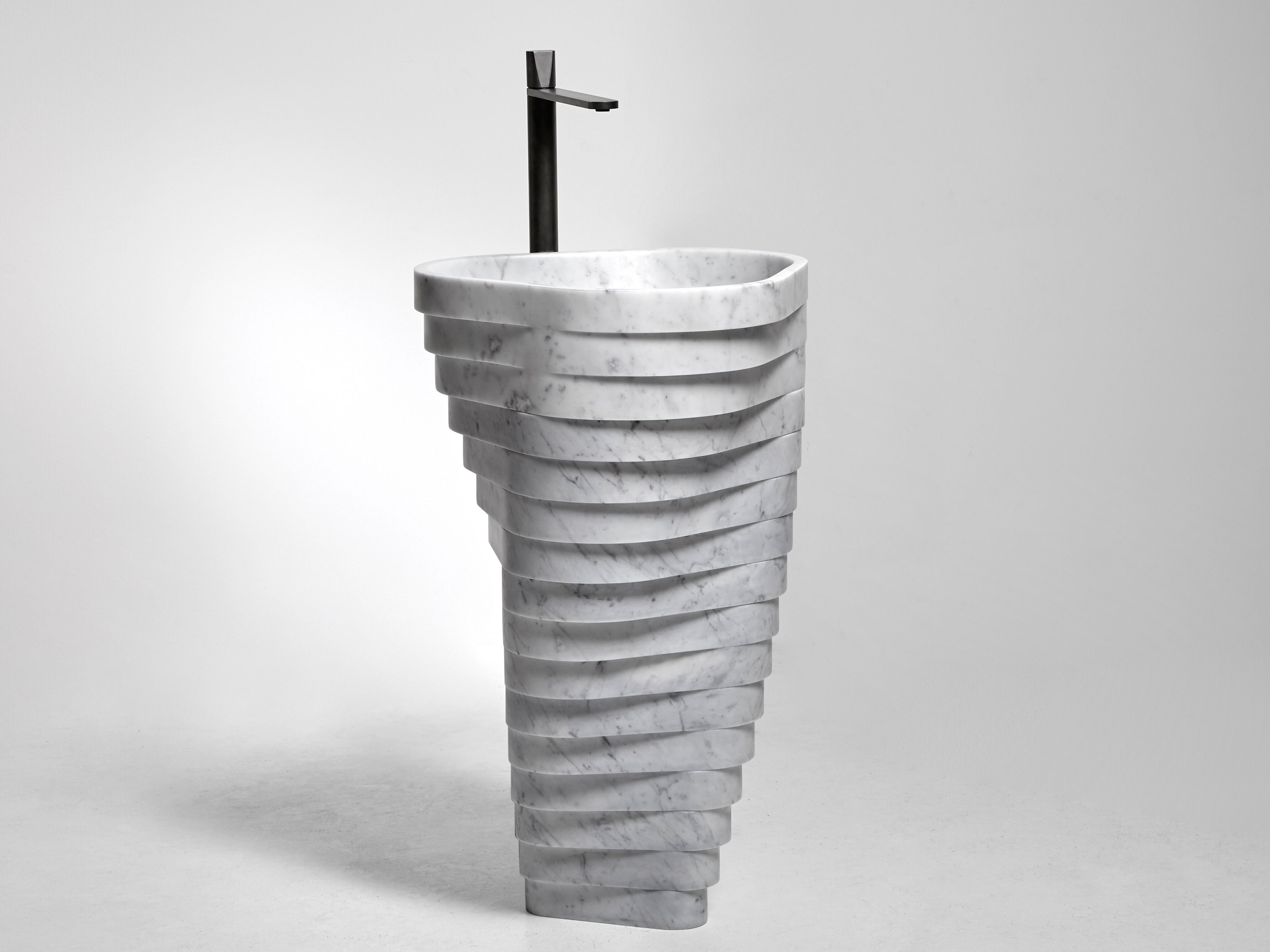 Отдельно стоящая раковина из каррарского мрамора Antoniolupi VORTICE ARCH-00024307 - Вид №1