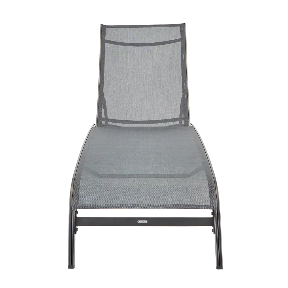Naterial Lyra II - Шезлонг алюминиевый с текстиленом антрацит 84494096 STLM-1572477 - Вид №2