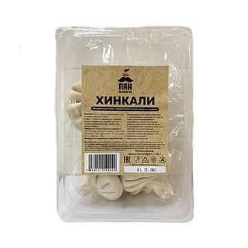 Хинкали свинина-говядина Пан Пельмень 650 г Santreyd 34671