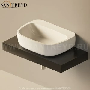 Flaminia FORTY6 Столешница от 90 до 250 см черная F6MN64.9017