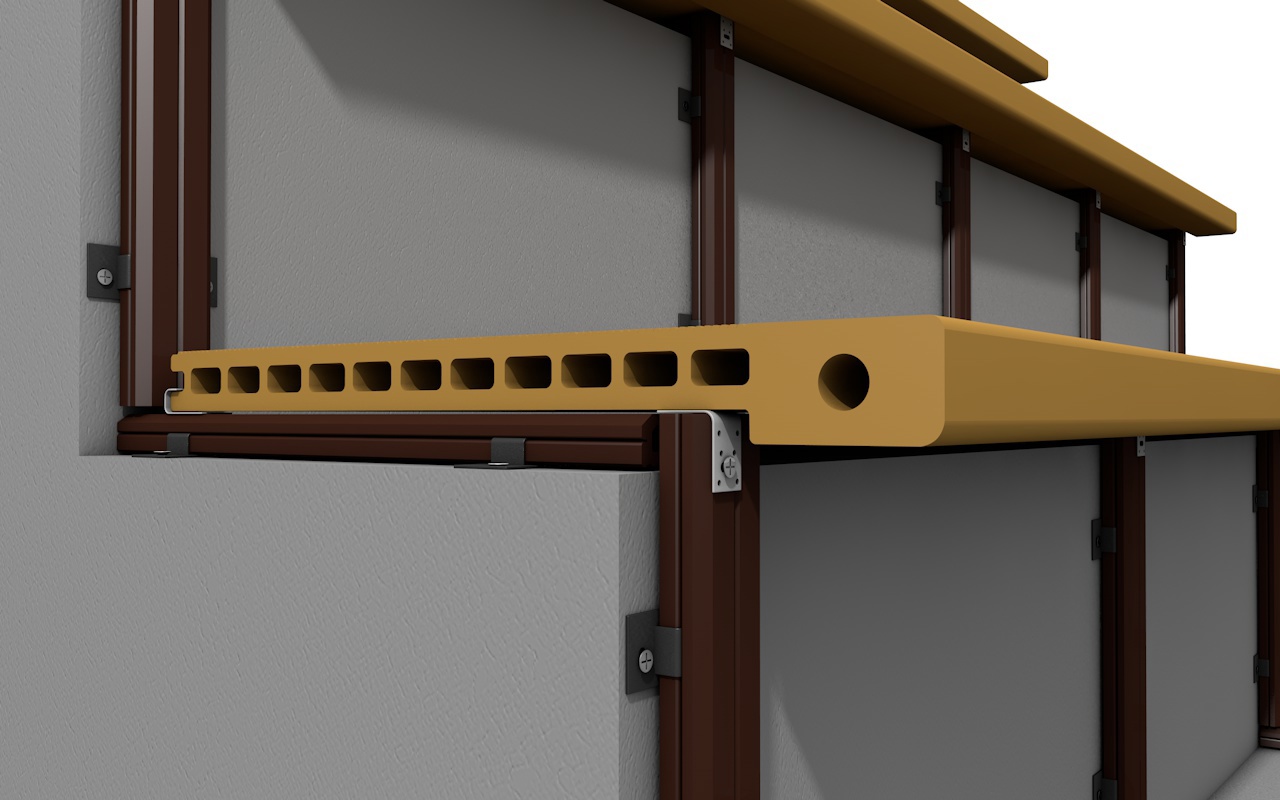 Монтажный комплект для ступеней CM: надежная фиксация на 3 метра 84910129 STLM-0057100 - Вид №2