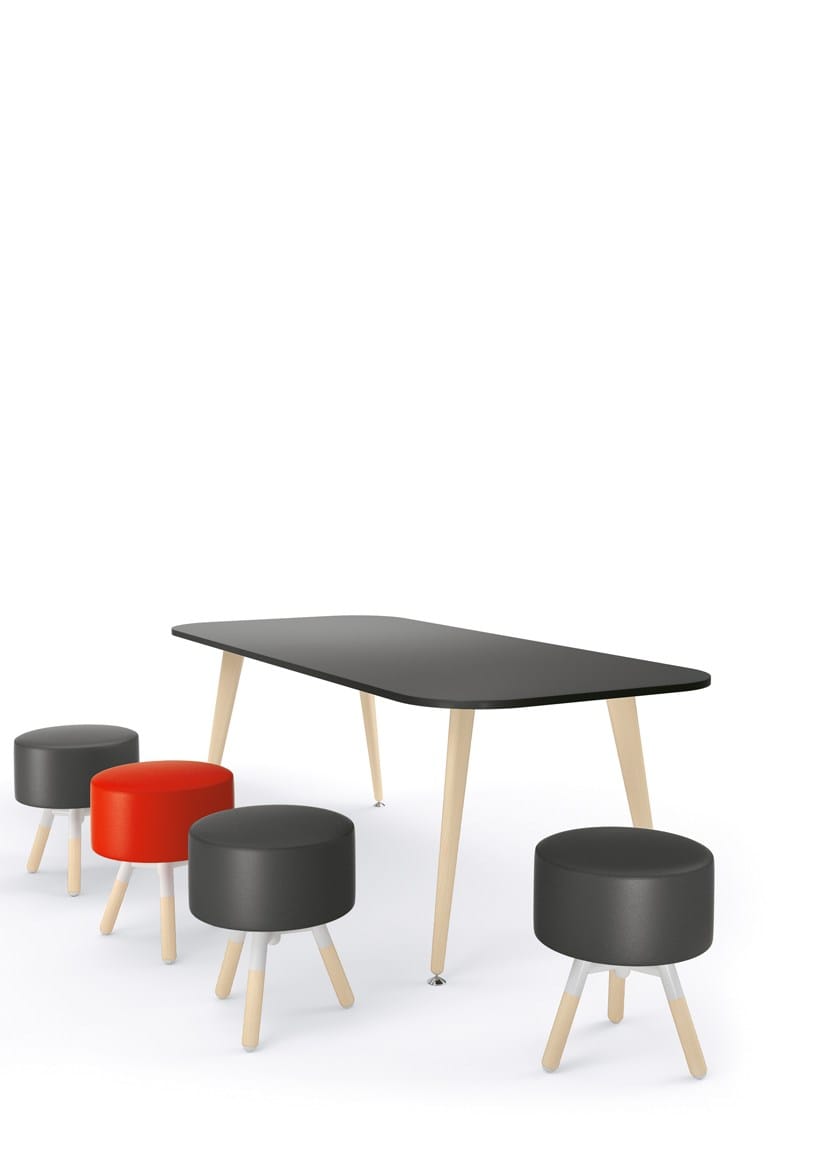 Низкая ткань мягкий стул Sesta блог ARCH-00152172 - Вид №2